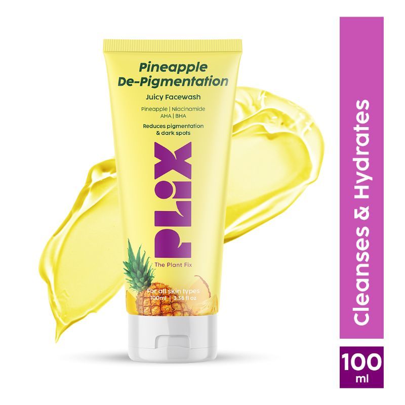 5% Pineapple Foaming Facewash For Depigmentation, For Skin Brightening & Even Toned Complexion