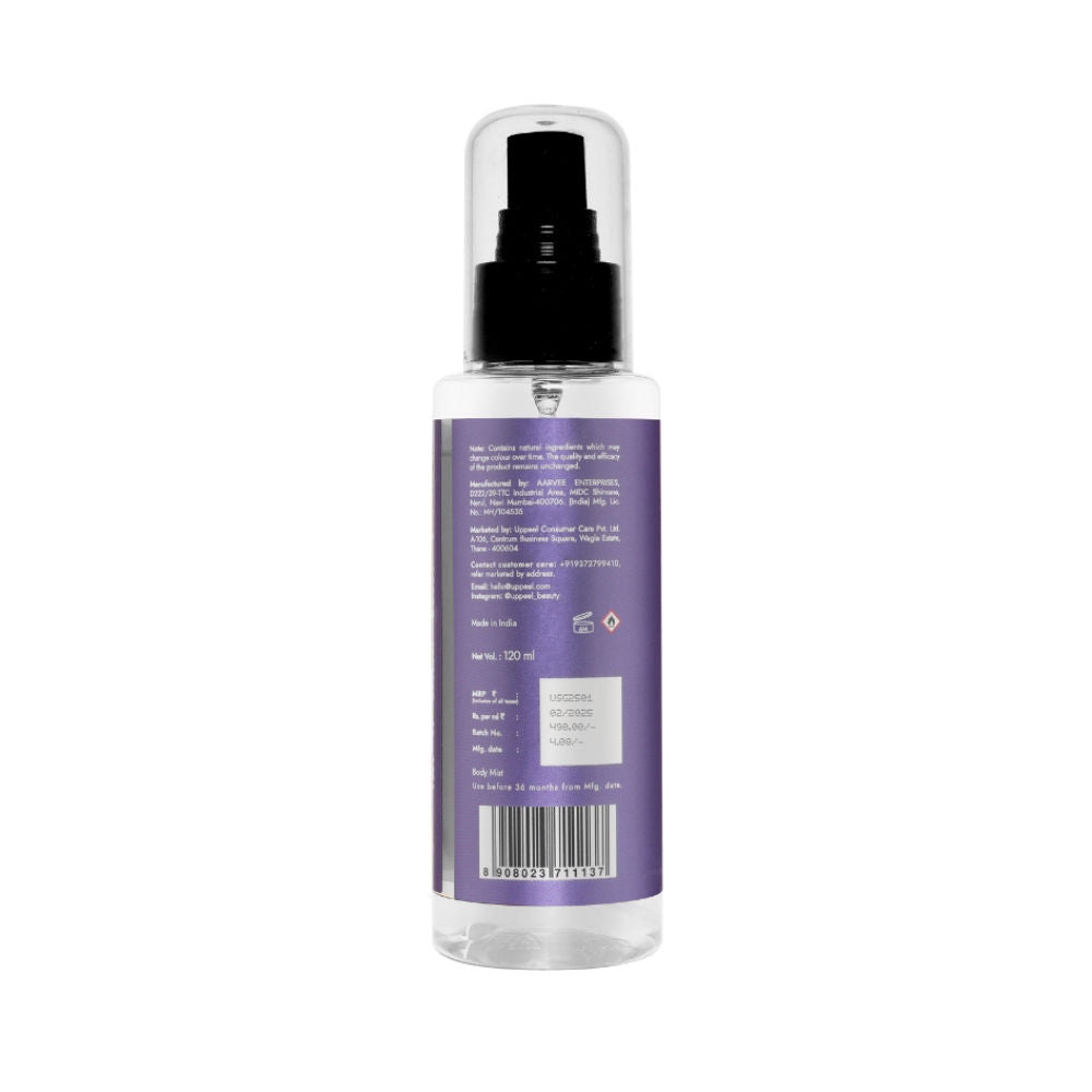 Sparkling Grape Hair & Body Mist, Fruity, Floral & Vanilla, Fine Fragrance For Her