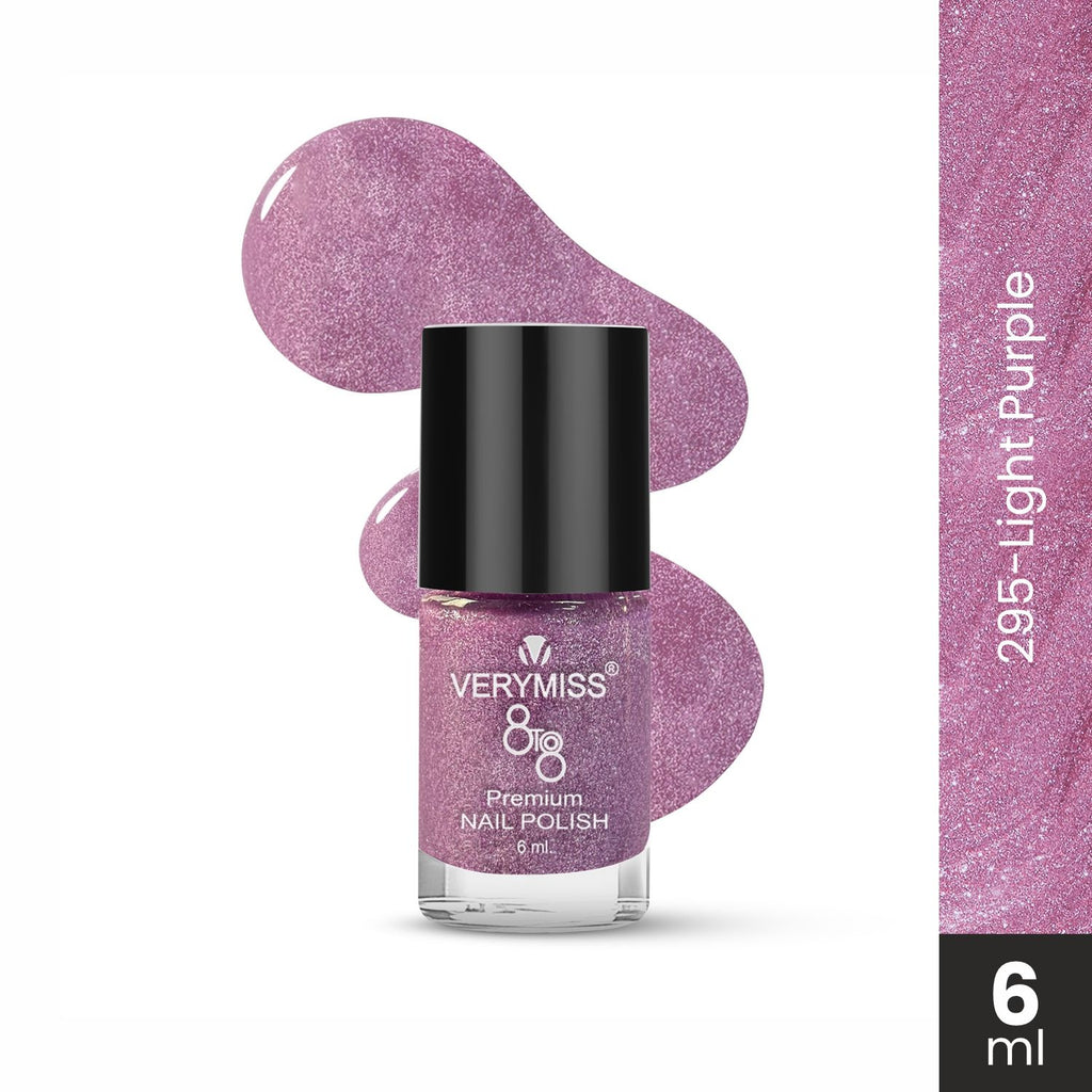 Premium Nail Polish - 295 Light Purple