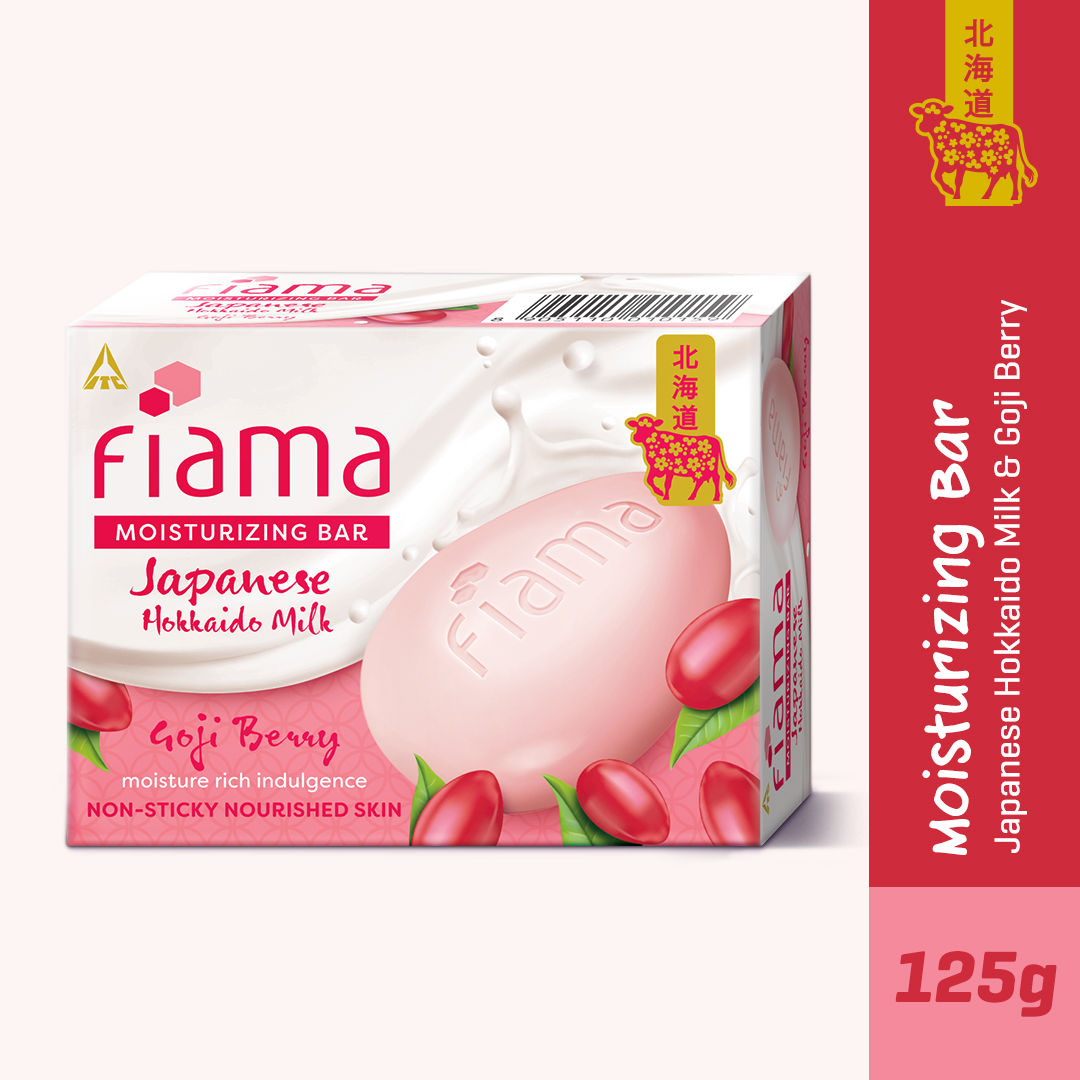 Skin Barrier Strengthening Moisturizing Soap Bar Japanese Hokkaido Milk, Goji Berry
