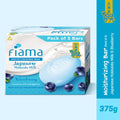 Skin Barrier Strengthening Moisturizing Soap Bar Japanese Hokkaido Milk, Blueberry