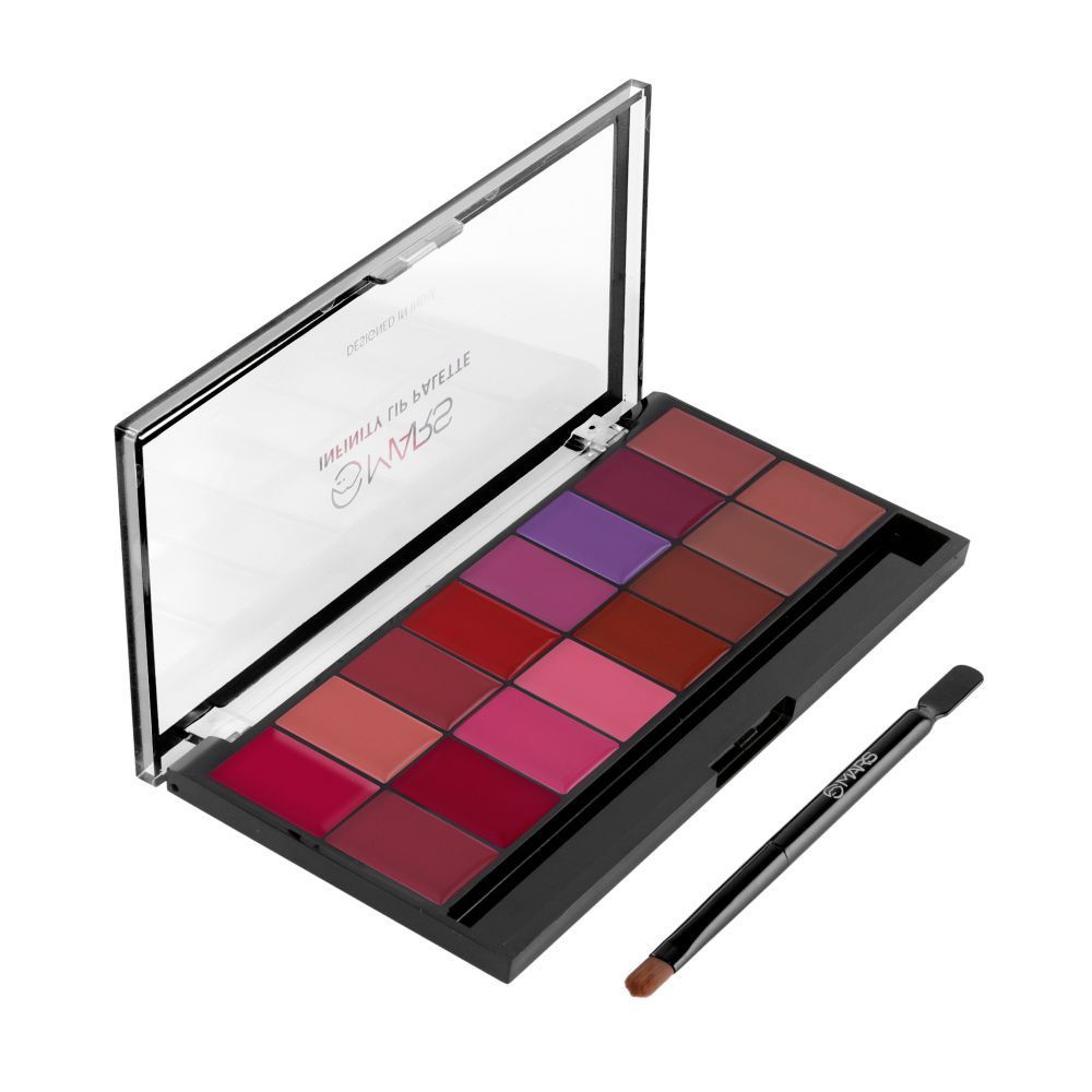 Infinity Lip Palette with Spatula cum Applicator - 02 Multicolor