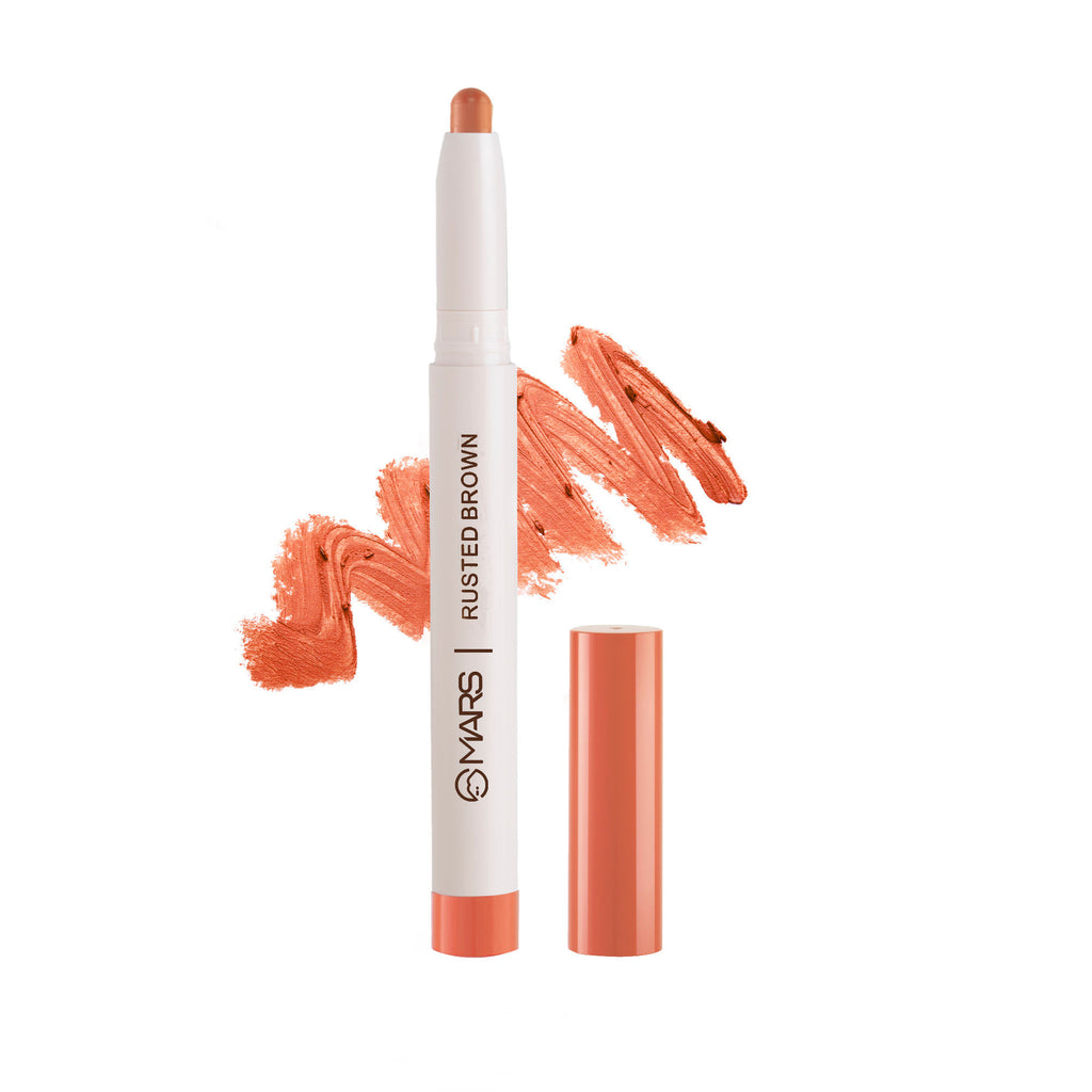 Retractable Poppins Lipstick - Rusted Brown