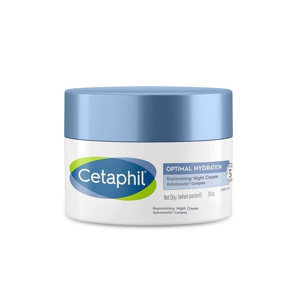 Optimal Hydration Night Cream, Lightweight, Skin Barrier Protection with Hyaluronic Acid