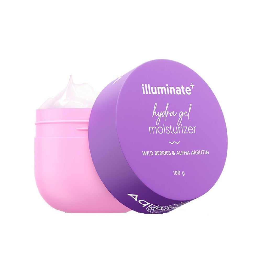 Illuminate + Hydra Gel Moisturizer With Alpha Arbutin For 24 Hour Intense Hydration