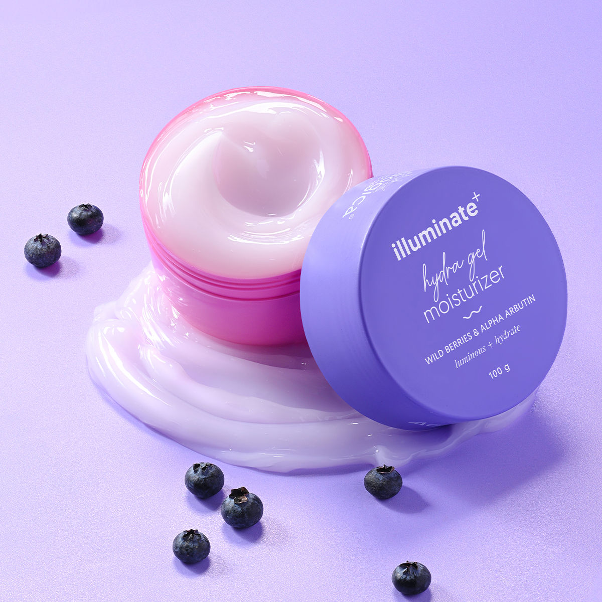 Illuminate + Hydra Gel Moisturizer With Alpha Arbutin For 24 Hour Intense Hydration