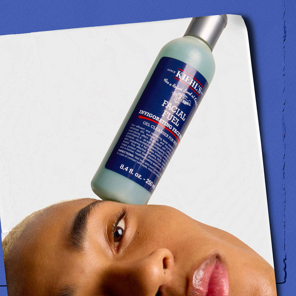 Facial Fuel Energizing Face Wash Gel Cleanser For Men With Orange & Lemon Extracts