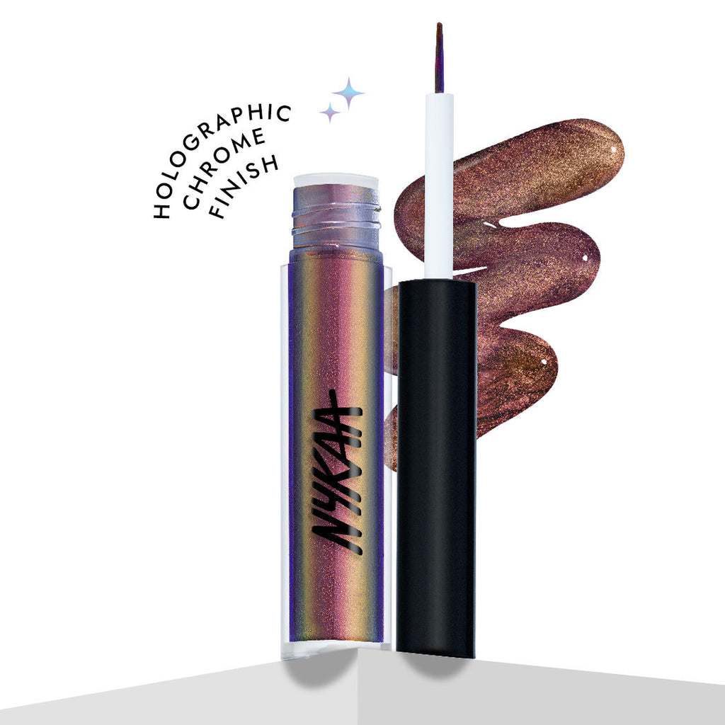 Stardust Dual Chrome Eyeliner with Holographic Finish - Post