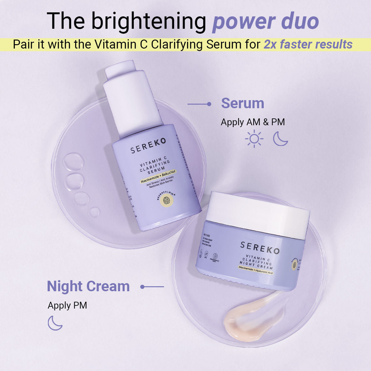Vit C Night Cream with Niacinamide for Tan Removal & Pigmentation