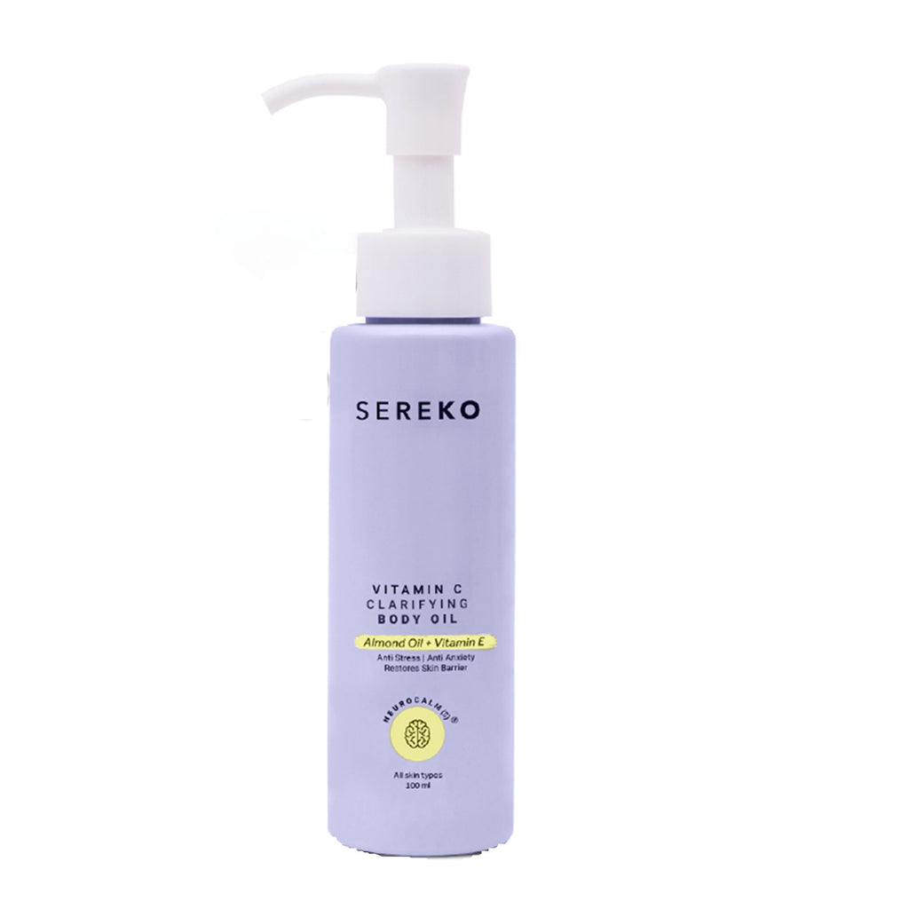 Vit C Brightening Body Oil for Glowing Skin-Intense Moisture, Non-Greasy