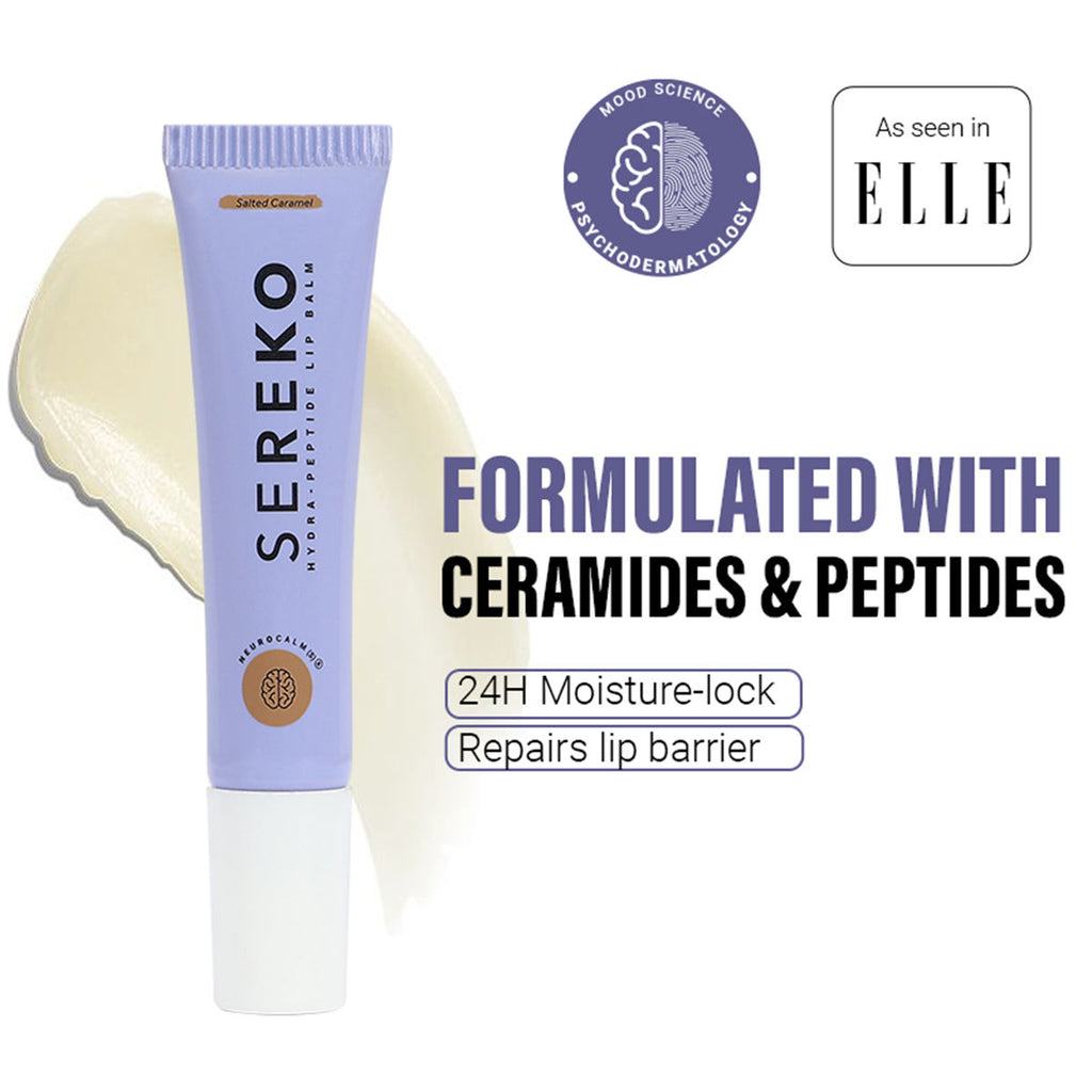 Hydra - Peptide Lip Balm, Clear, Enriched With Ceramides Barrier Repair Salted Caramel - Salted Caramel