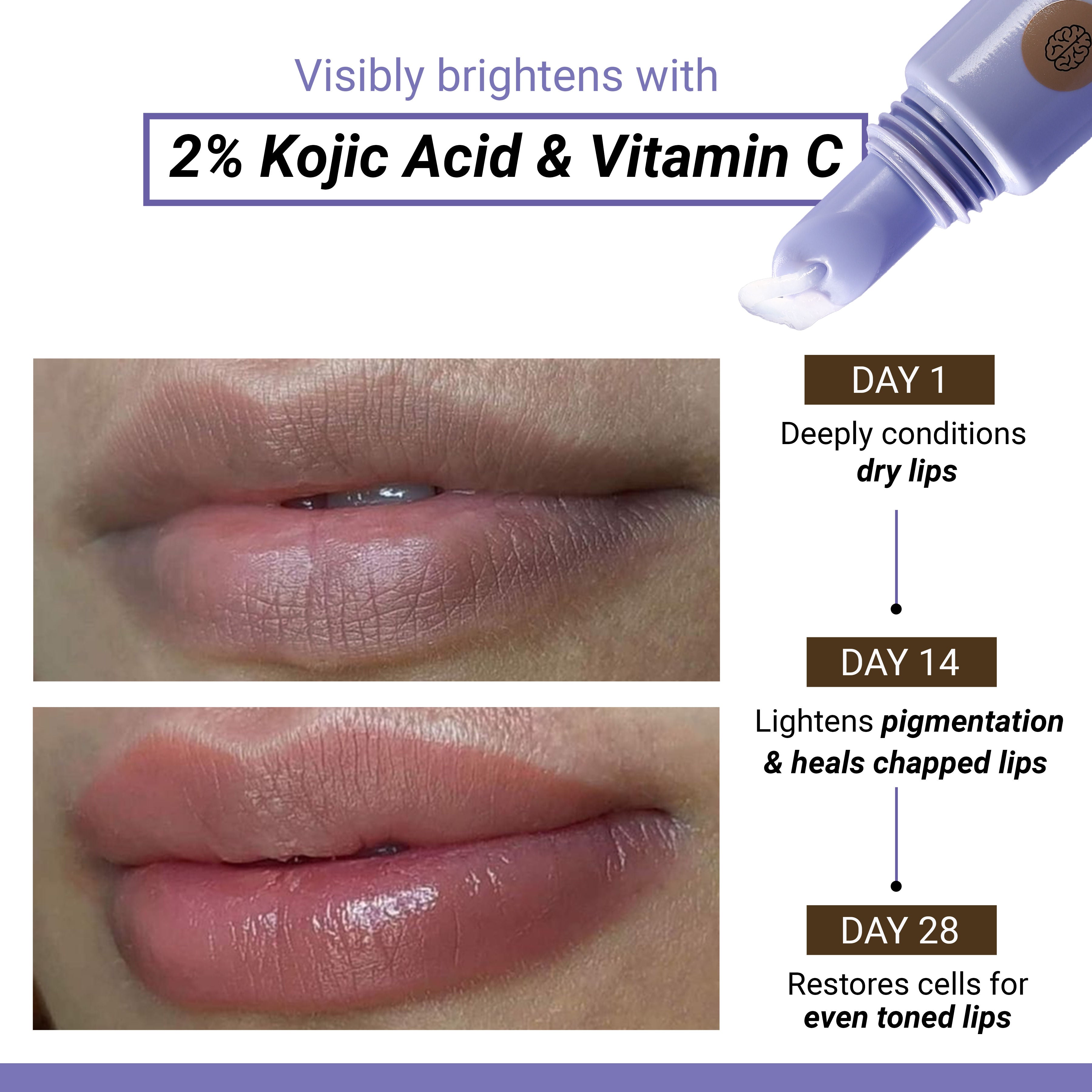 Hydra - Peptide Lip Balm, Clear, Enriched With Ceramides Barrier Repair Salted Caramel