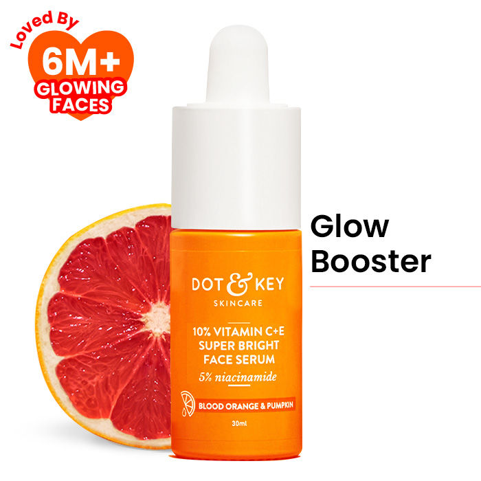 10% Vitamin C + E Face Serum With 5% Niacinamide, Fights Pigmentation & Dark Spots - 30ml