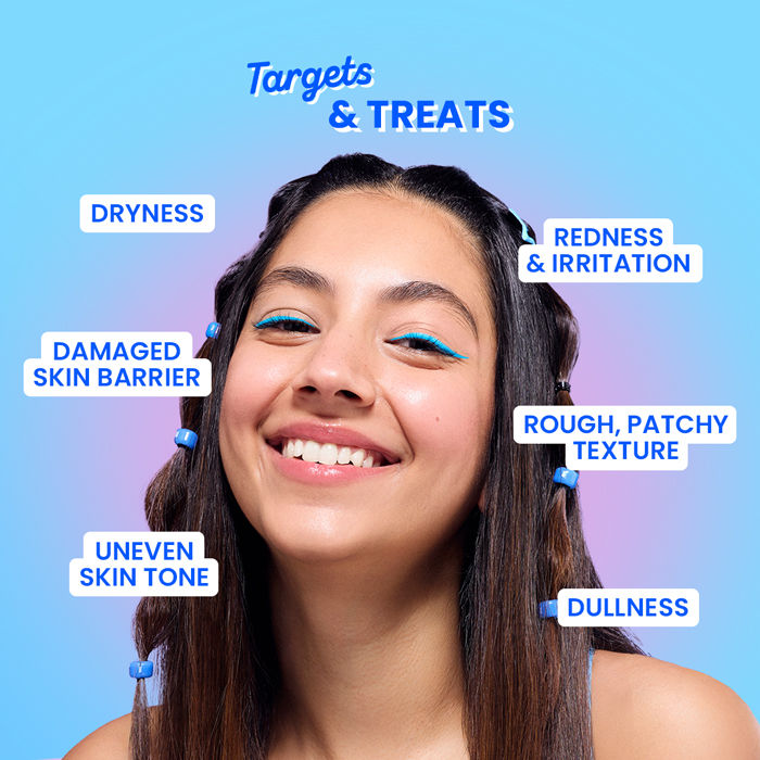Blueberry Hydrate 12% Barrier Boost Serum, With 7 Ceramides, Heals Dry, Damaged Skin