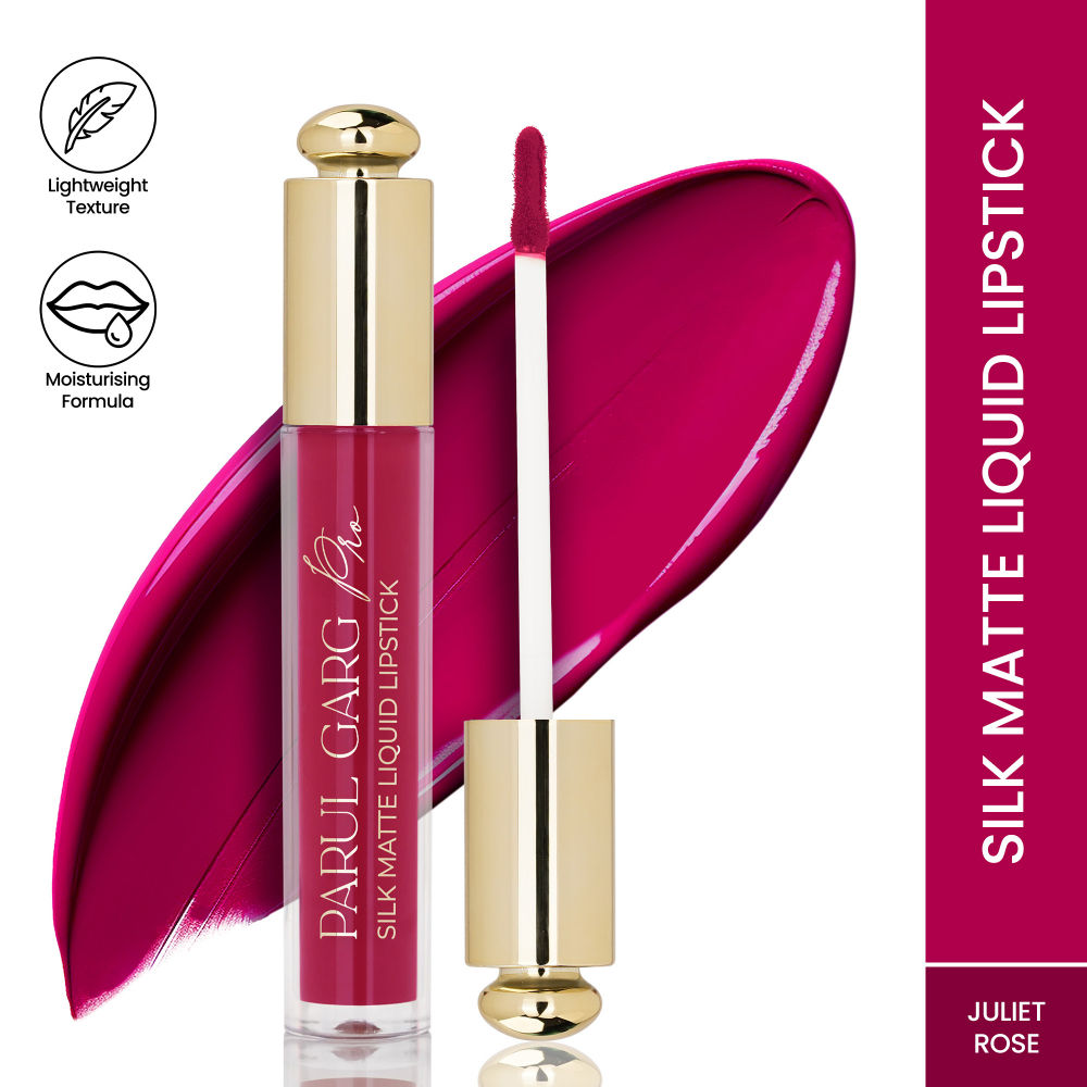 Silk Matte Liquid Lipstick, Long Lasting & Transfer-Proof - Juliet Rose 09