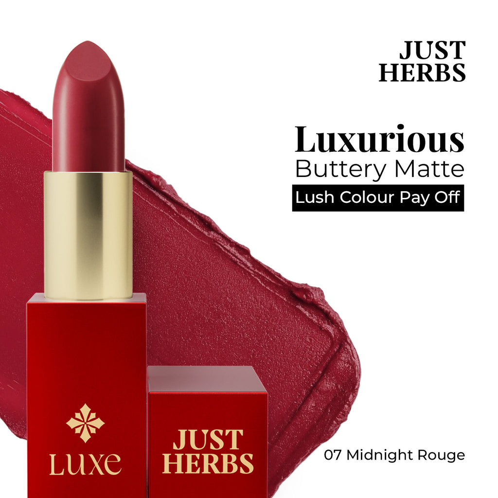 Luxe Satin Melt High Shine Lipstick - 07 Midnight Rouge