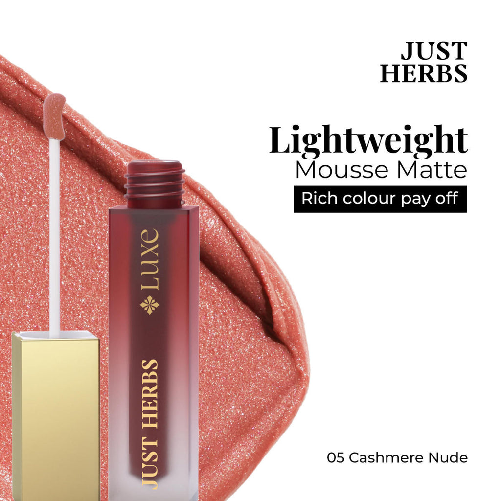Luxe Dream Muse Mousse Liquid Lipstick - 05 Cashmere Nude