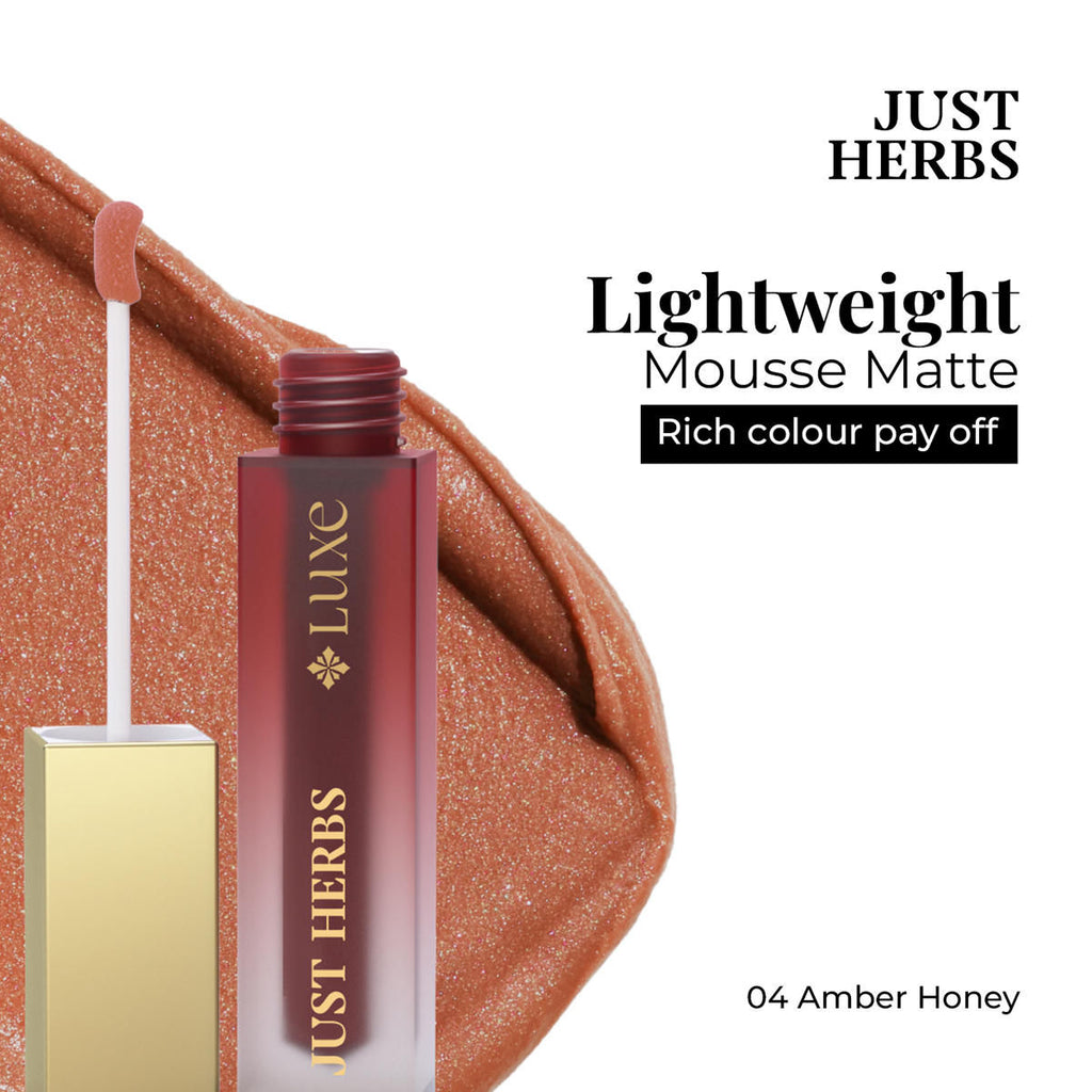 Luxe Dream Muse Mousse Liquid Lipstick - 04 Amber Honey