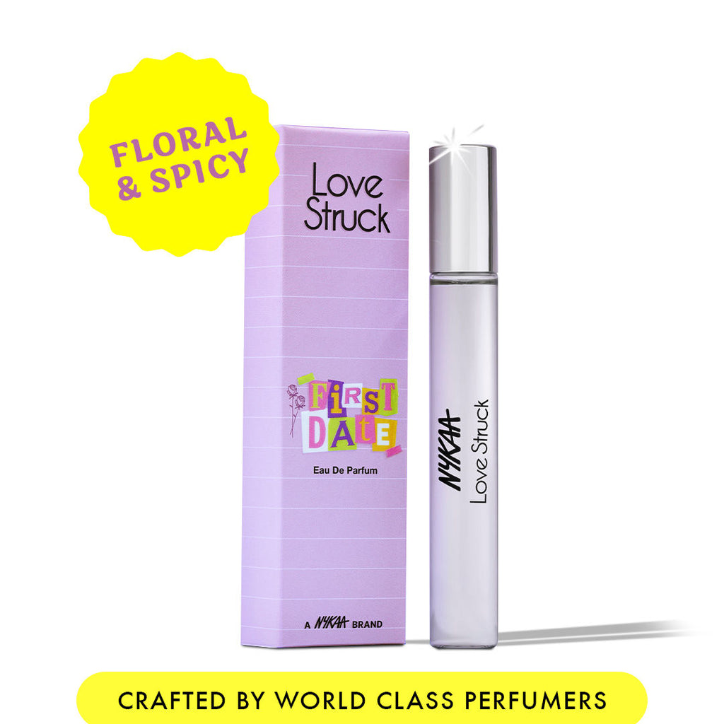 Nykaa Love Struck First Date Spicy Mini Travel Size Perfume With Orange Blossom & Musk For Women - First Date