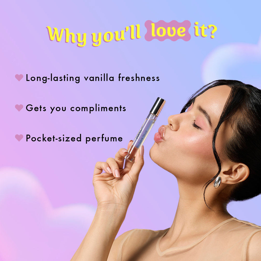 Nykaa Love Struck First Date Spicy Mini Travel Size Perfume With Orange Blossom & Musk For Women