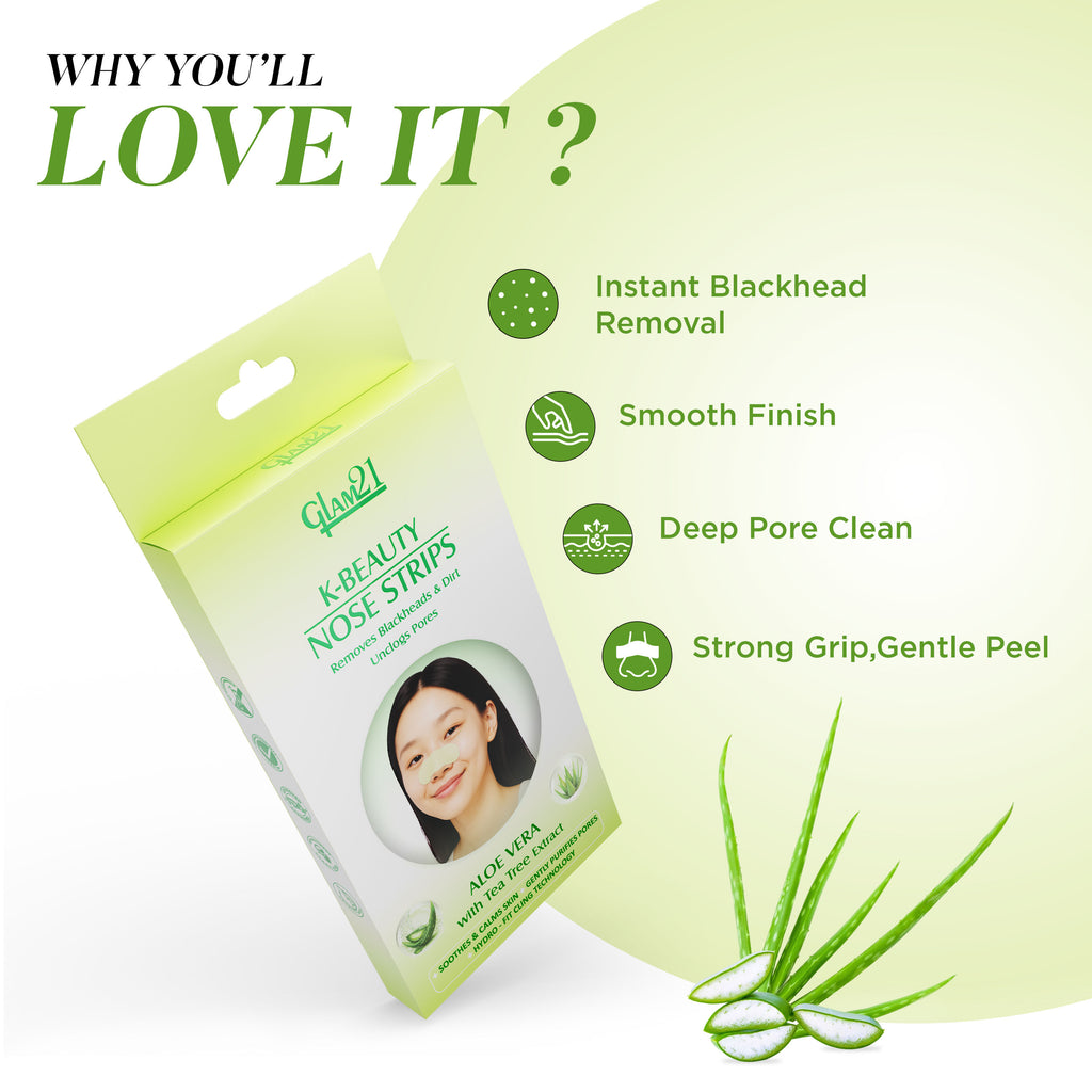 K-Beauty Nose Strips - Aloe Vera