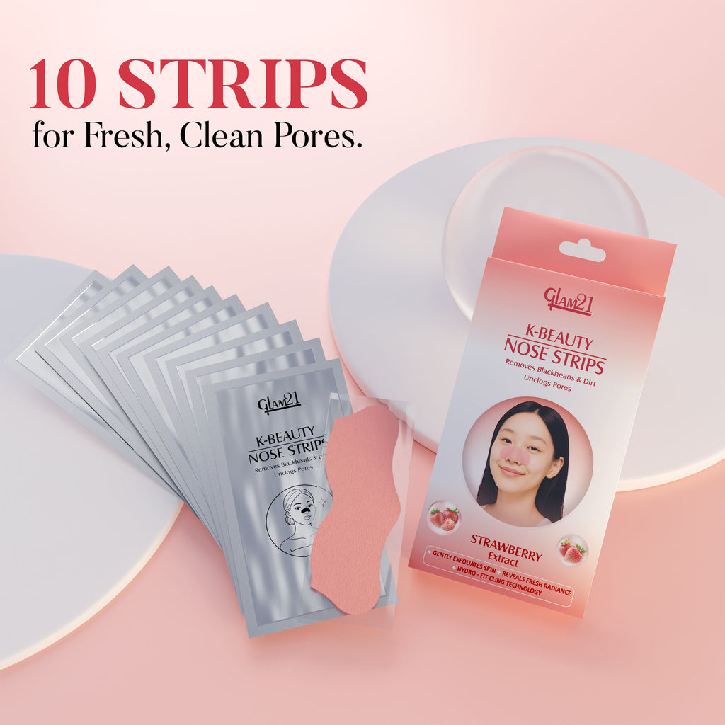 K-Beauty Nose Strips - Strawberry
