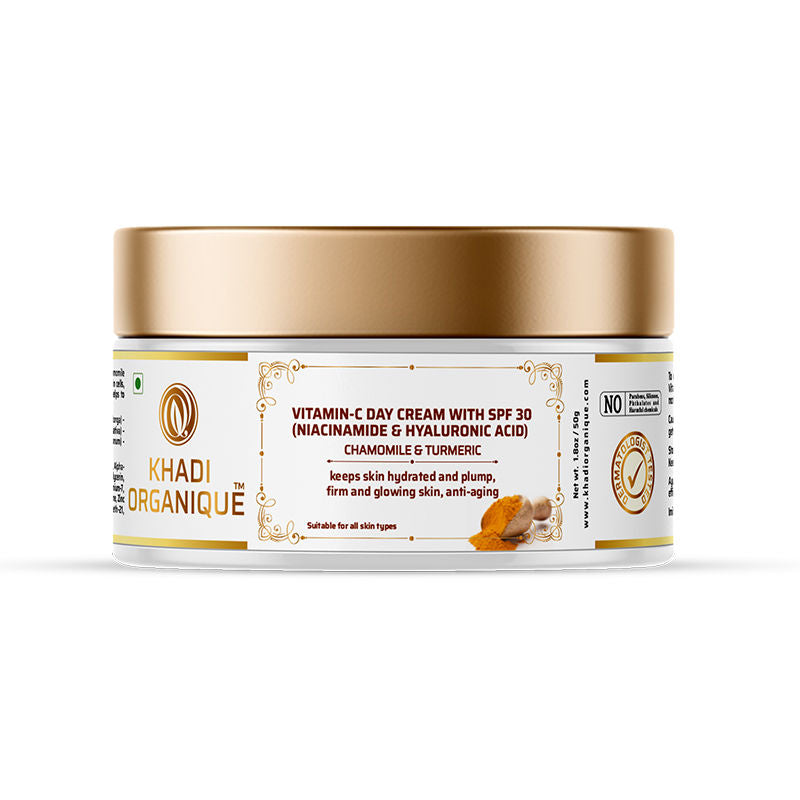 Vitamin C Day Cream with SPF 30 Sun Protection for Oily & Dry Skin