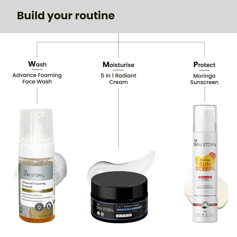 Sulphate Free Foaming Face Wash For Oil Control Skin Barrier Protection Hydrated Skin
