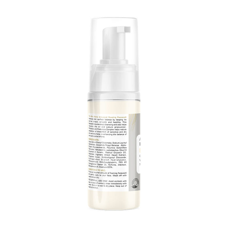 Sulphate Free Foaming Face Wash For Oil Control Skin Barrier Protection Hydrated Skin