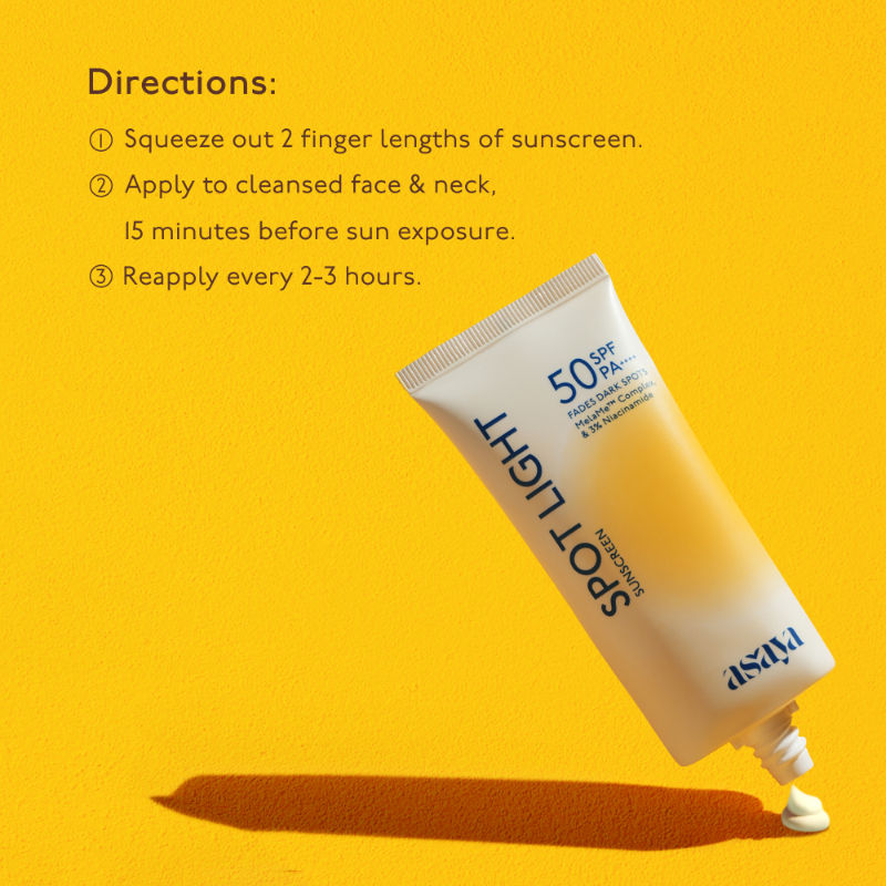 In-Vivo Tested Spot Light Depigmenting Sunscreen SPF 50 PA++++ No White Cast