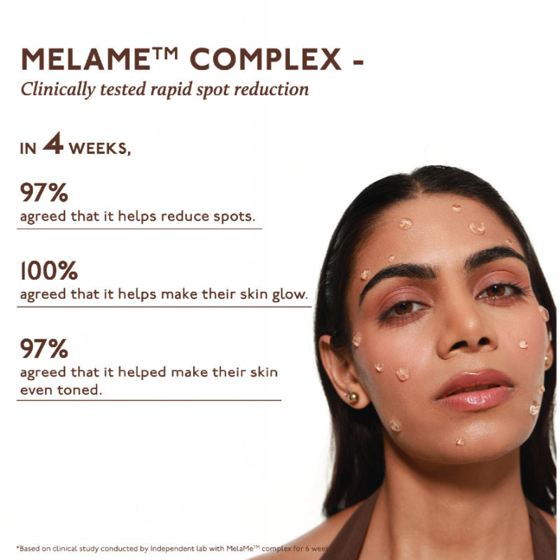 Advanced Dark Spot Gel for Pigmentation Acne Marks with MelaMe & Alpha Arbutin All Skin Type