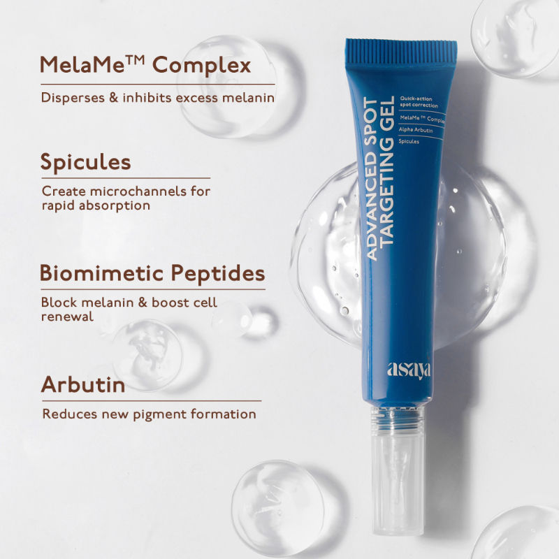Advanced Dark Spot Gel for Pigmentation Acne Marks with MelaMe & Alpha Arbutin All Skin Type