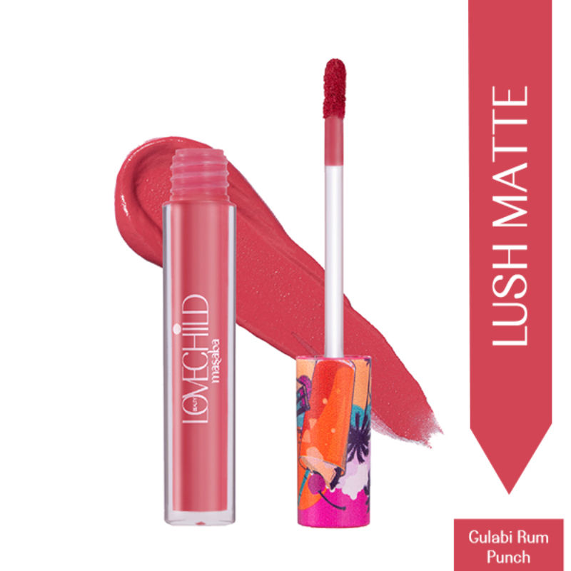 Lush-Matte Lip Creme - Mamma Mia! - Gulabi Rum Punch