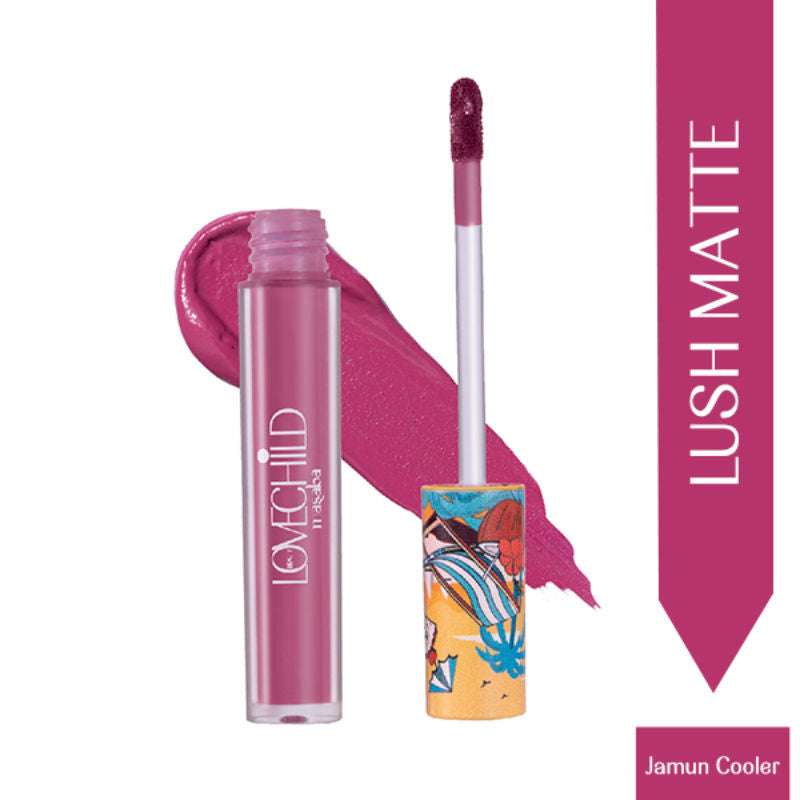 Lush-Matte Lip Creme - Mamma Mia! - Jamun Cooler