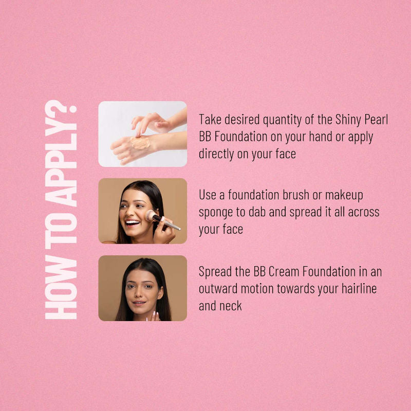 Shiny Pearl Water Drop Blemish Balm BB Foundation