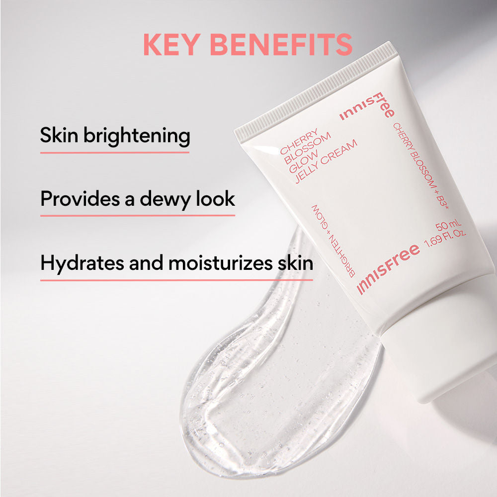 Jeju Cherry Blossom Jelly Cream - Brightening & Dewy Care