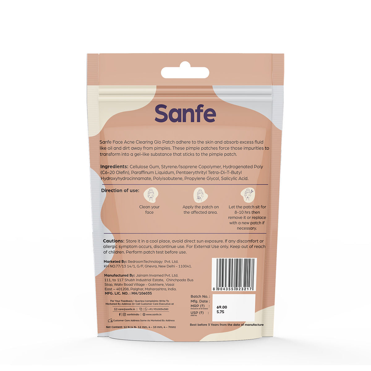 Pimple Patches Fast-Acting Overnight Acne Patch