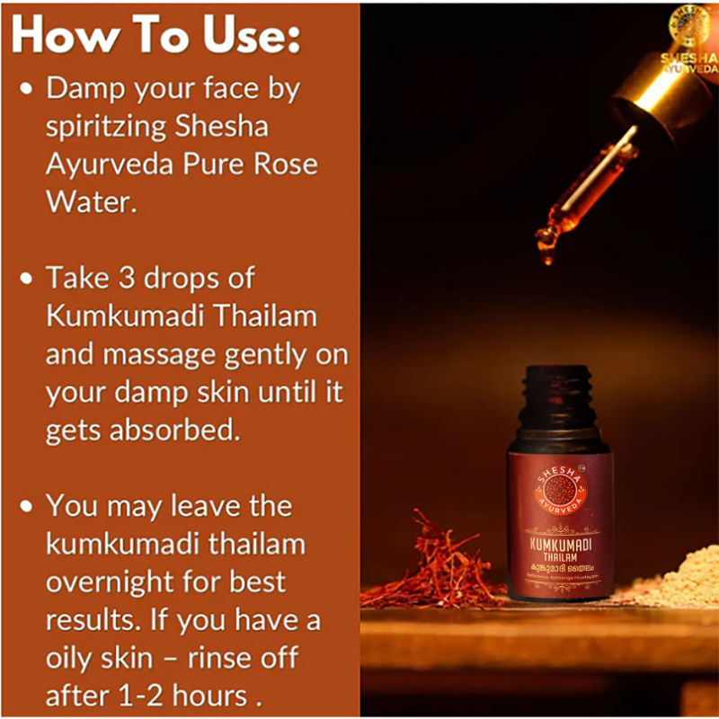 Kumkumadi Thailam Treatment Oil