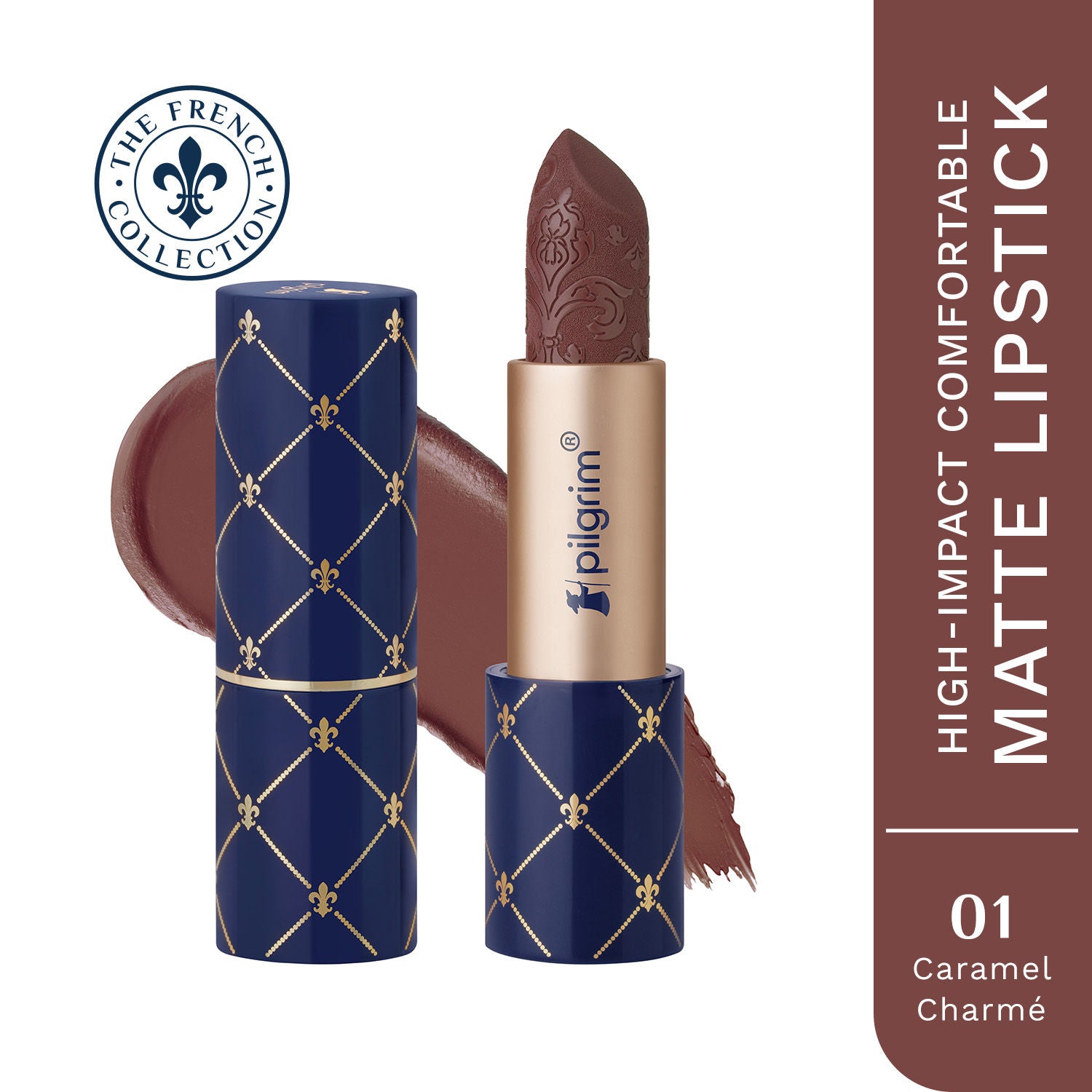 The French Collection Bullet Lipstick - 01 Caramel Charme