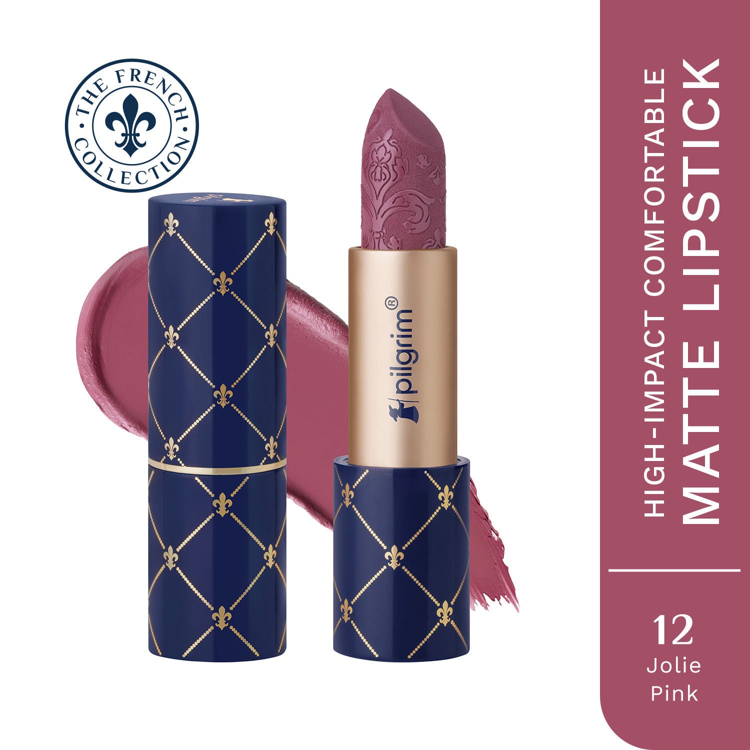 The French Collection Bullet Lipstick - 12 Jolie Pink