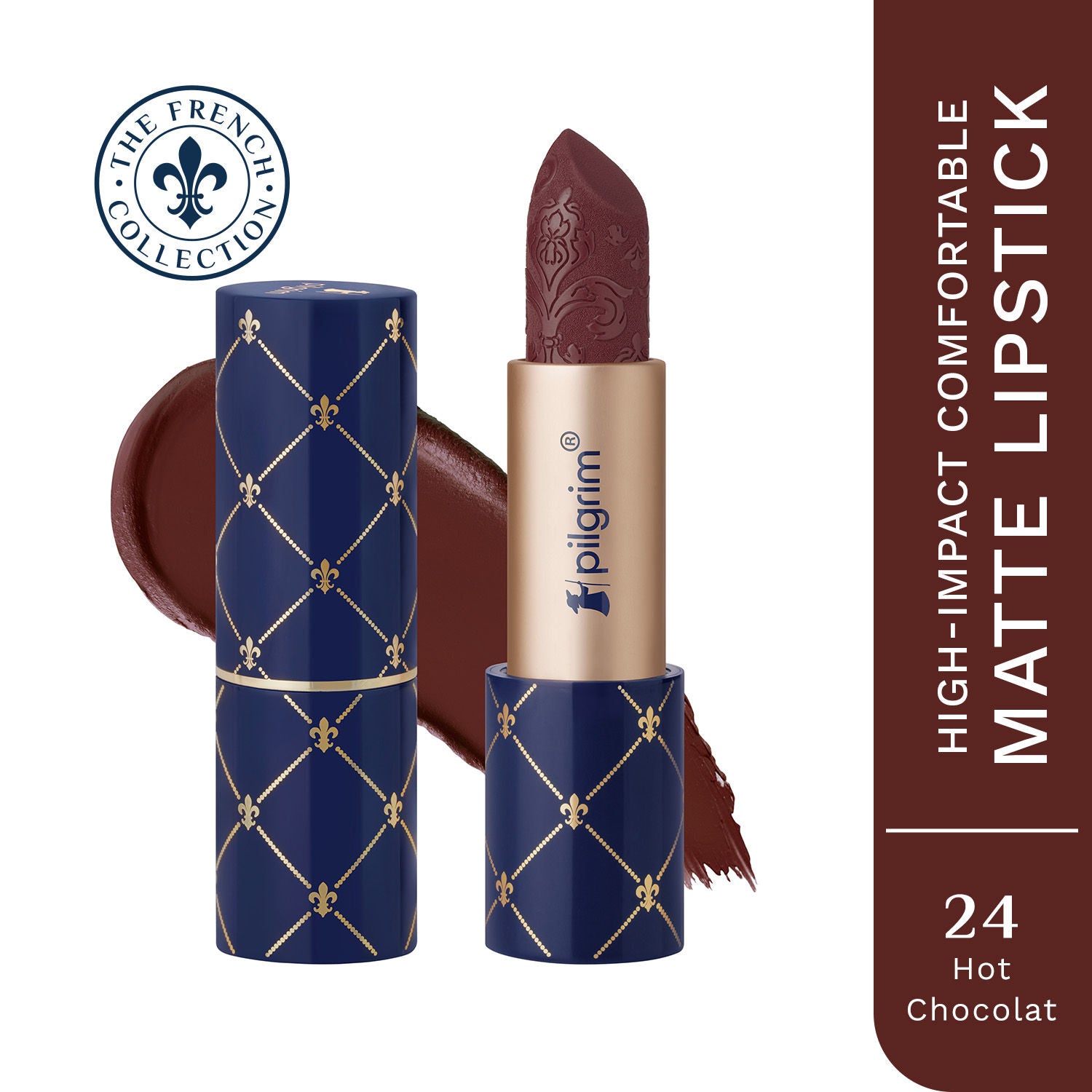 The French Collection Bullet Lipstick - 24 Hot Chocolat