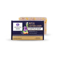 Nuts & Saffron Handmade Castile Soap with Nourishing Oils for Clensed & Soft Skin