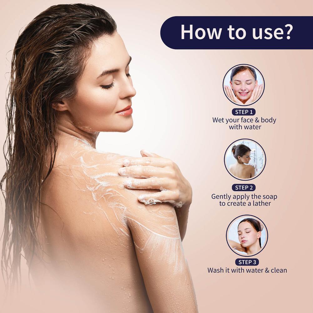 Nuts & Saffron Handmade Castile Soap with Nourishing Oils for Clensed & Soft Skin