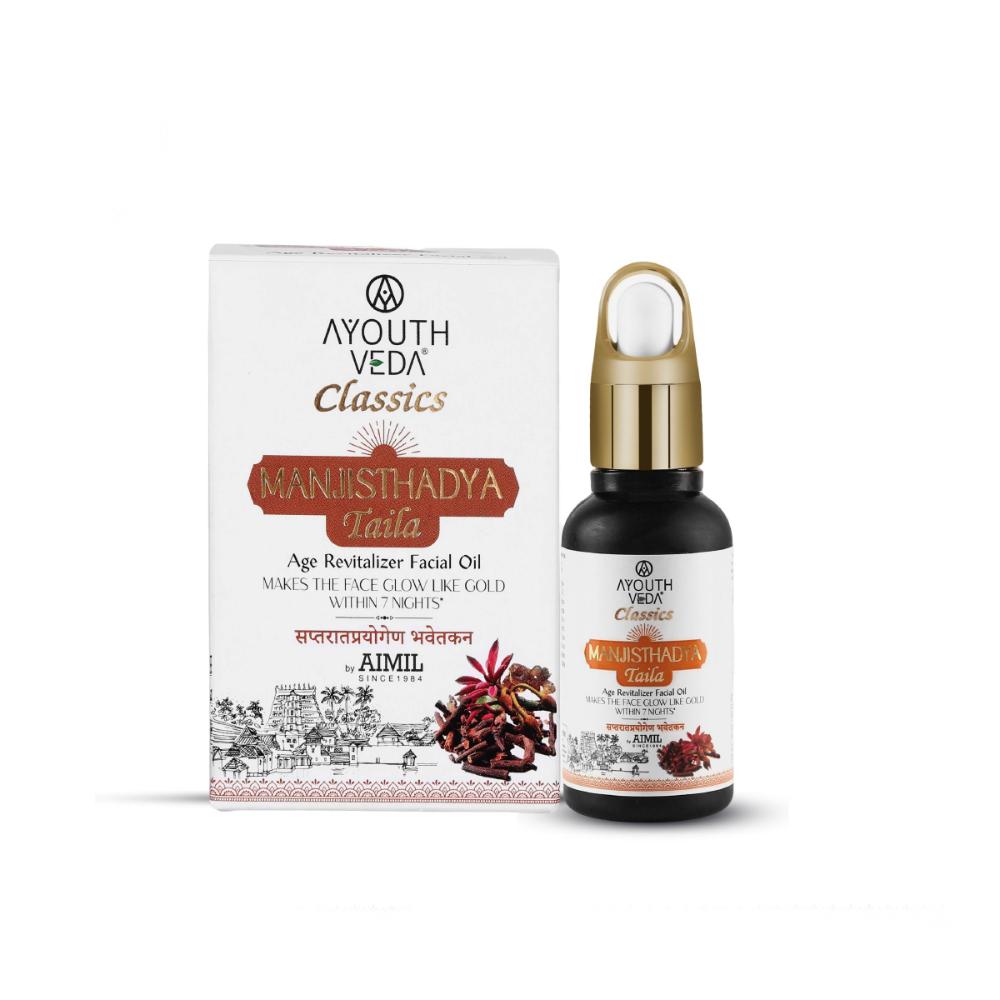 Manjisthadya Taila with Goat Milk & Herbs to Nourish Skin & Fade Blemishes