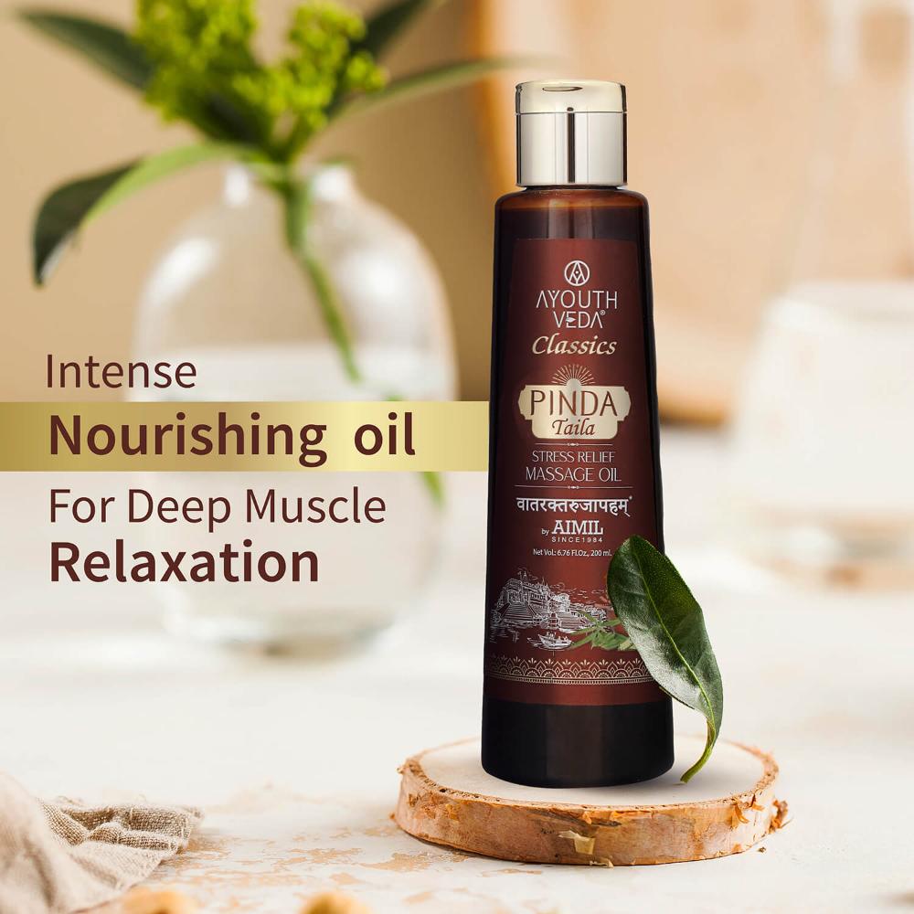 Pinda Taila Stress Relief Herbal Massage Oil Heals Damaged Tissue