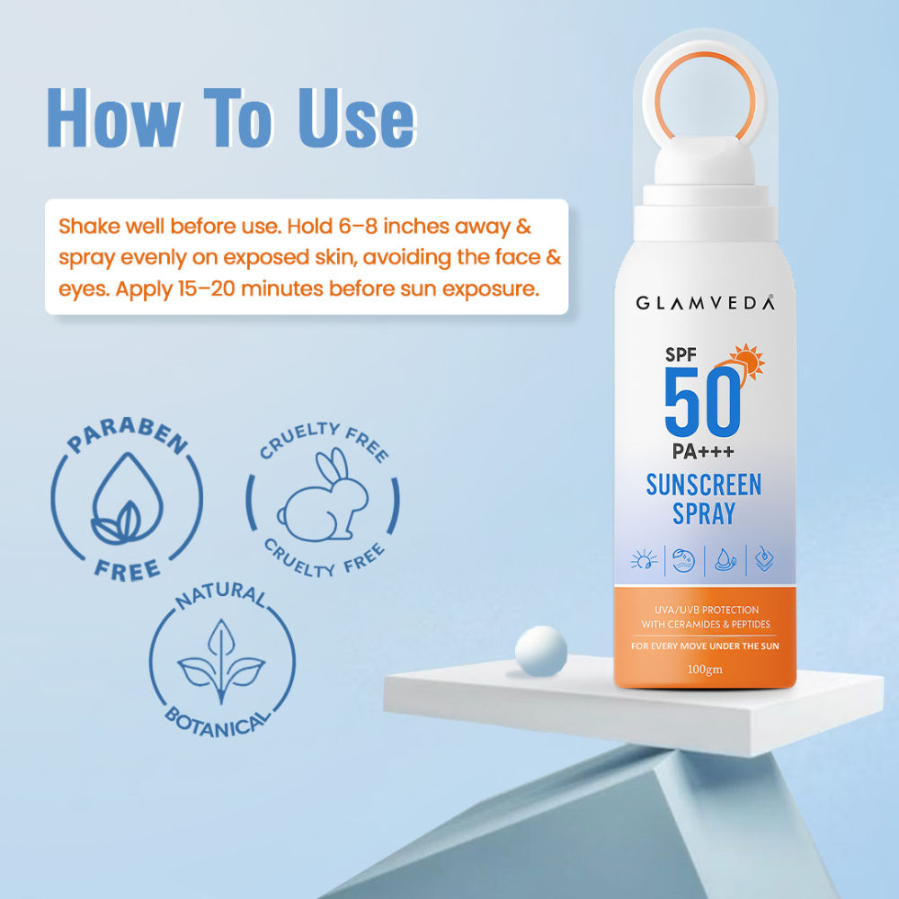 SPF 50 PA+++ Sunscreen Spray