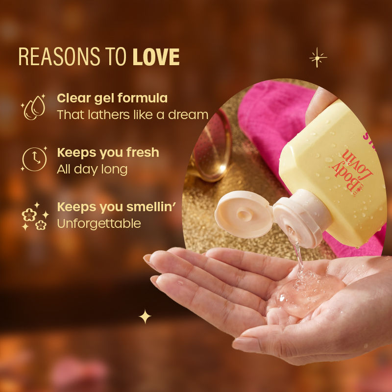 BodyLovin’ Petals On The Rocks Shower Gel, Renewing & Reviving, Citrus Floral Fragrance