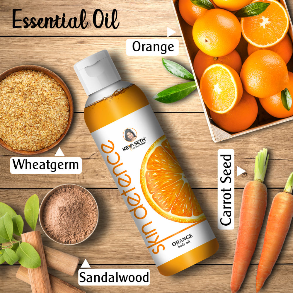 Skin Defence Orange Body Oil
