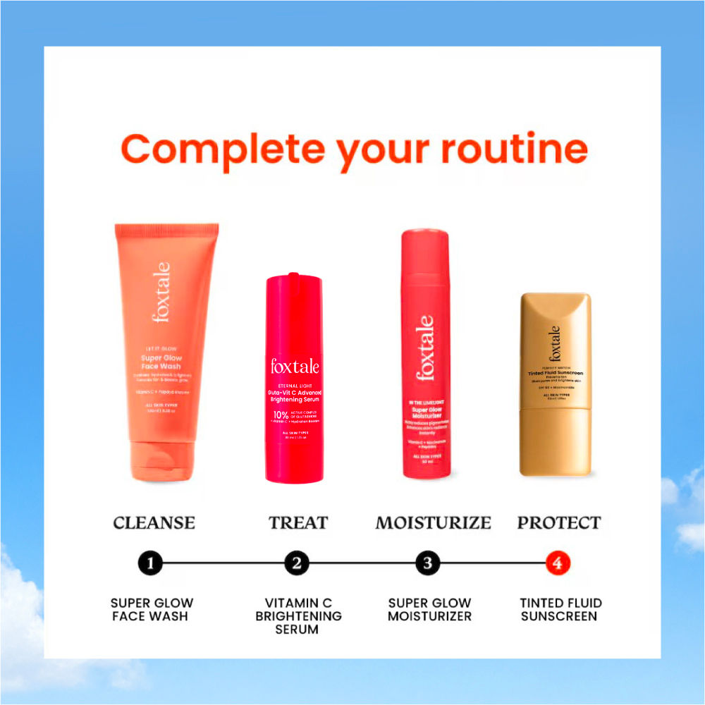 SPF 50 PA+++ Tinted Fluid Sunscreen