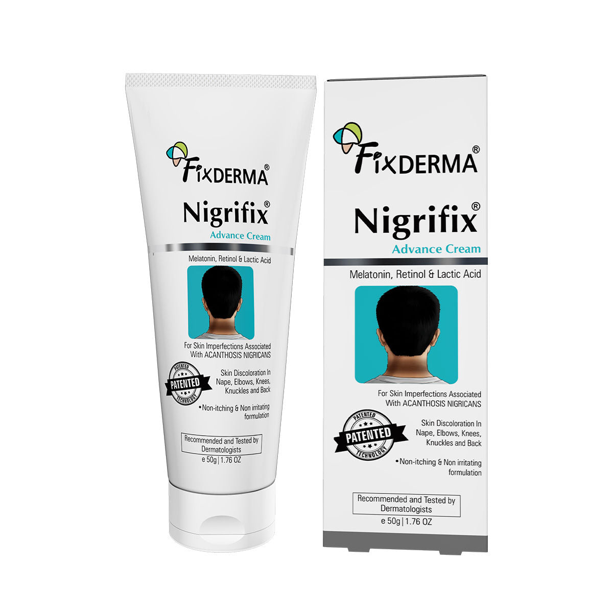 Nigrifix Advance Cream for Acanthosis Nigricans with Melatonin, Dermatologist Tested